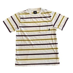 Vans Striped Heavyweight T-Shirt sz M